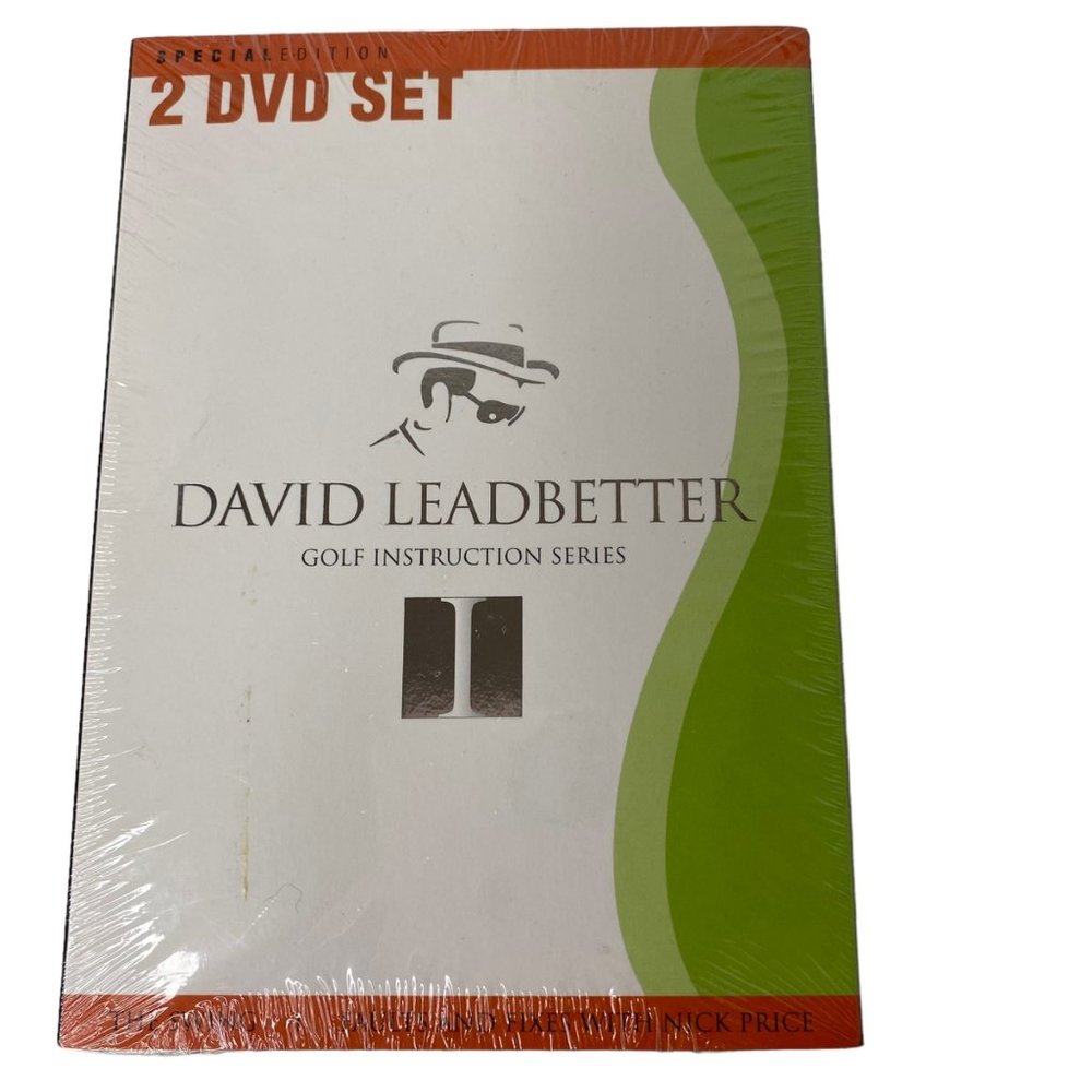 David Leadbetter Golf instruction 2 DVD‎ set The Swing +Fault and Fixes special